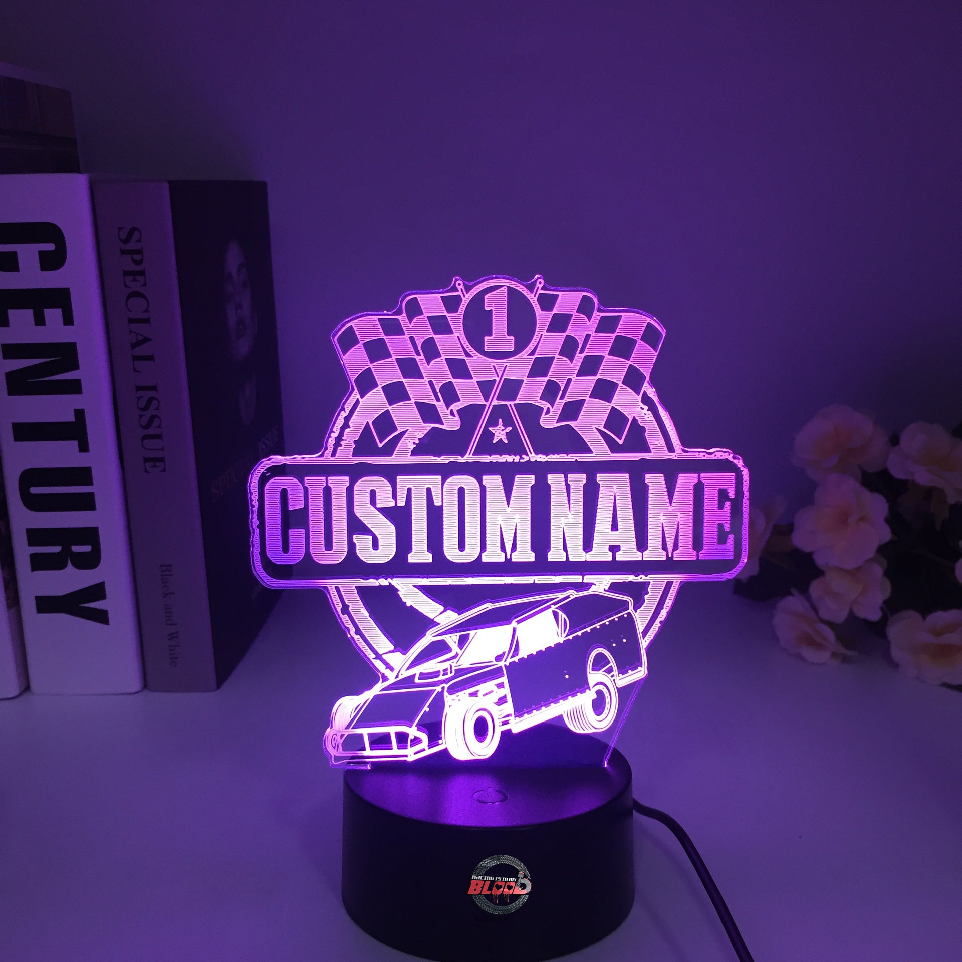 Custom Dirt Modified 3D Led Lamp