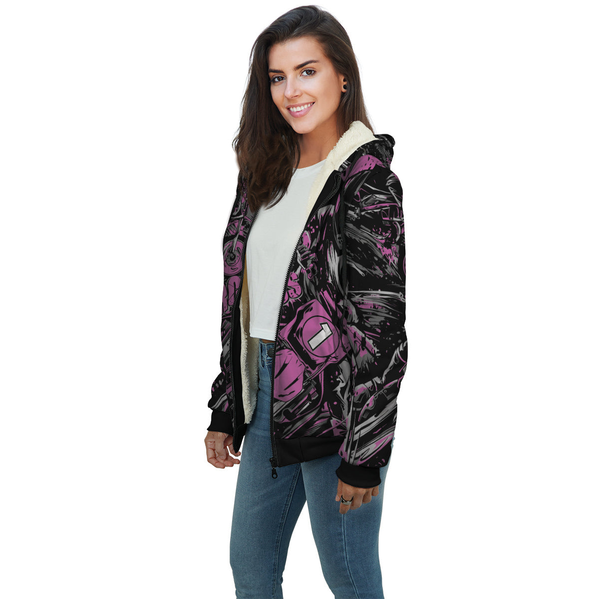 Custom Motocross Sherpa Jacket