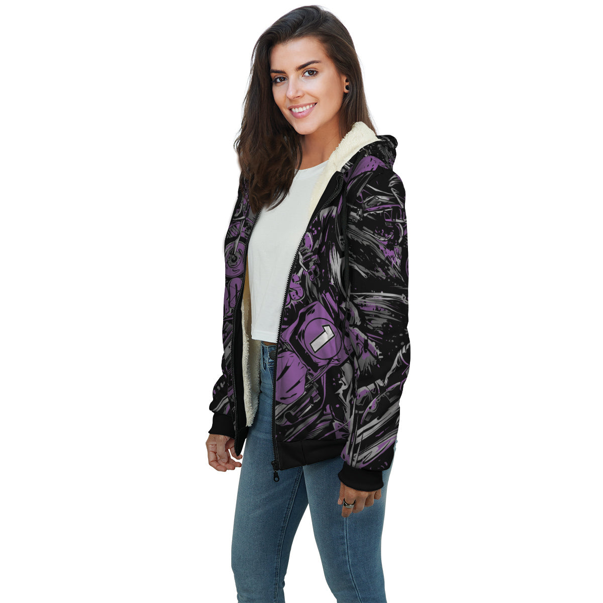Custom Motocross Sherpa Jacket