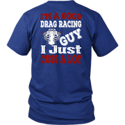 drag racing men's t-shirts