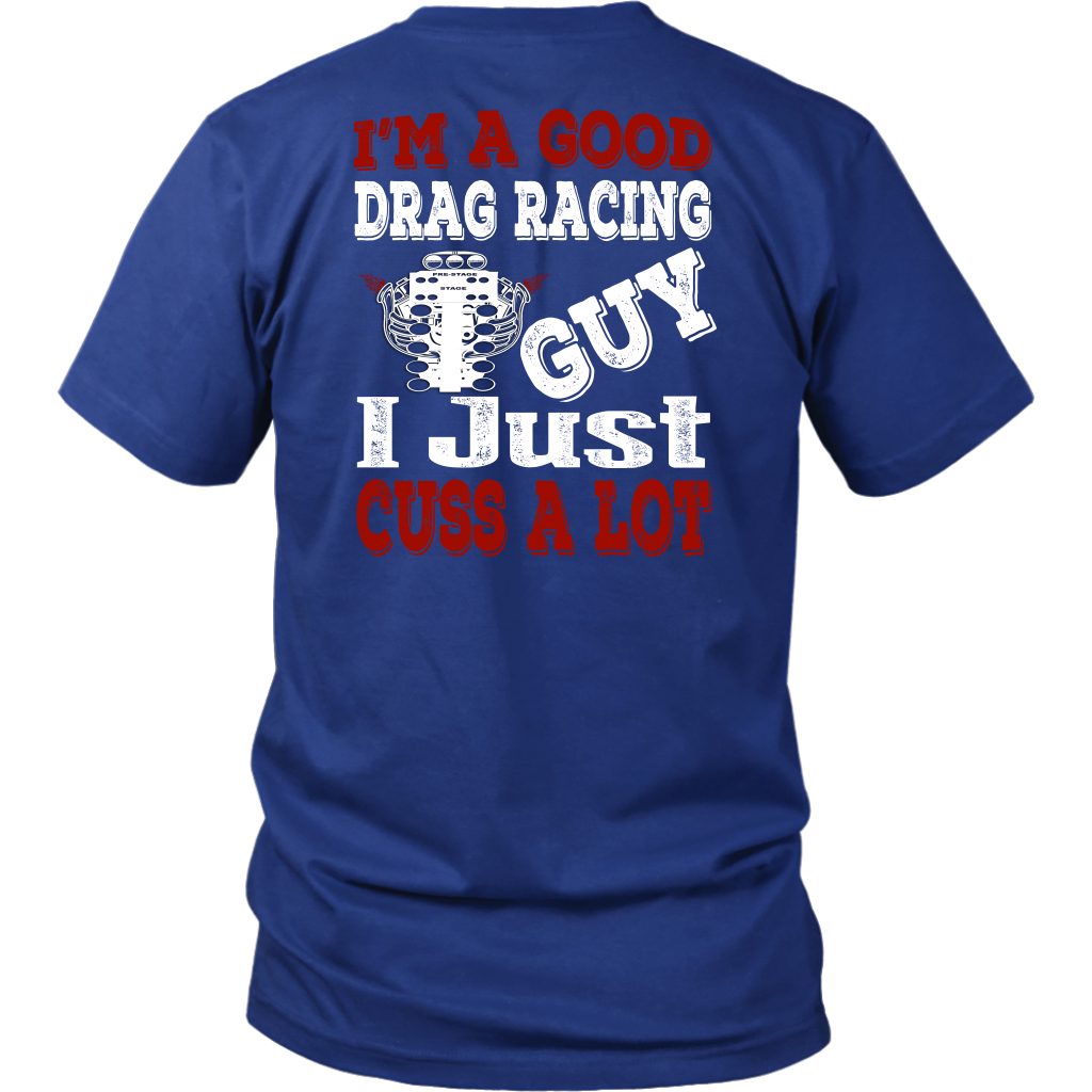 drag racing men's t-shirts