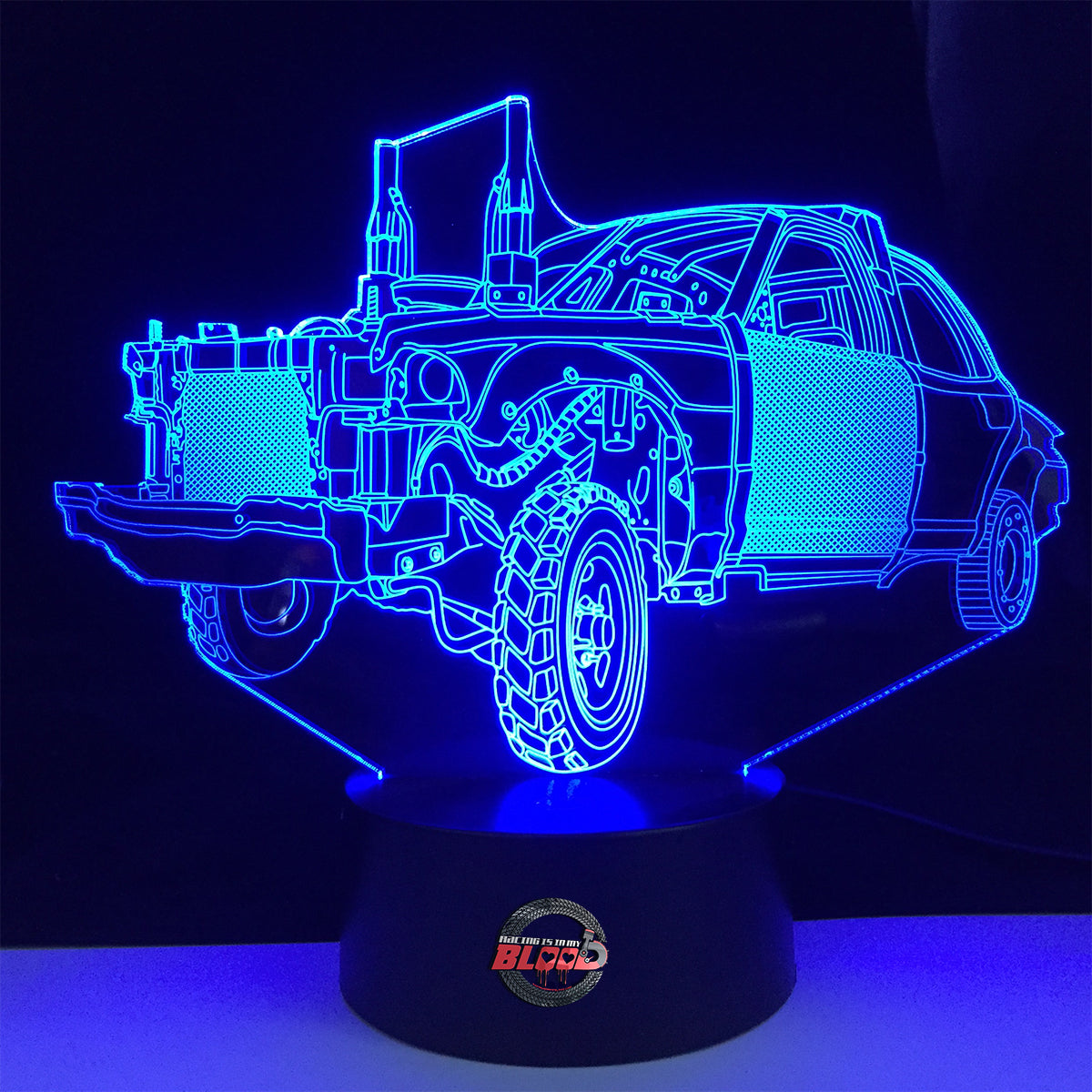 Demolition Derby Car 3D Led Lamp