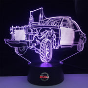 Demolition Derby Car 3D Led Lamp