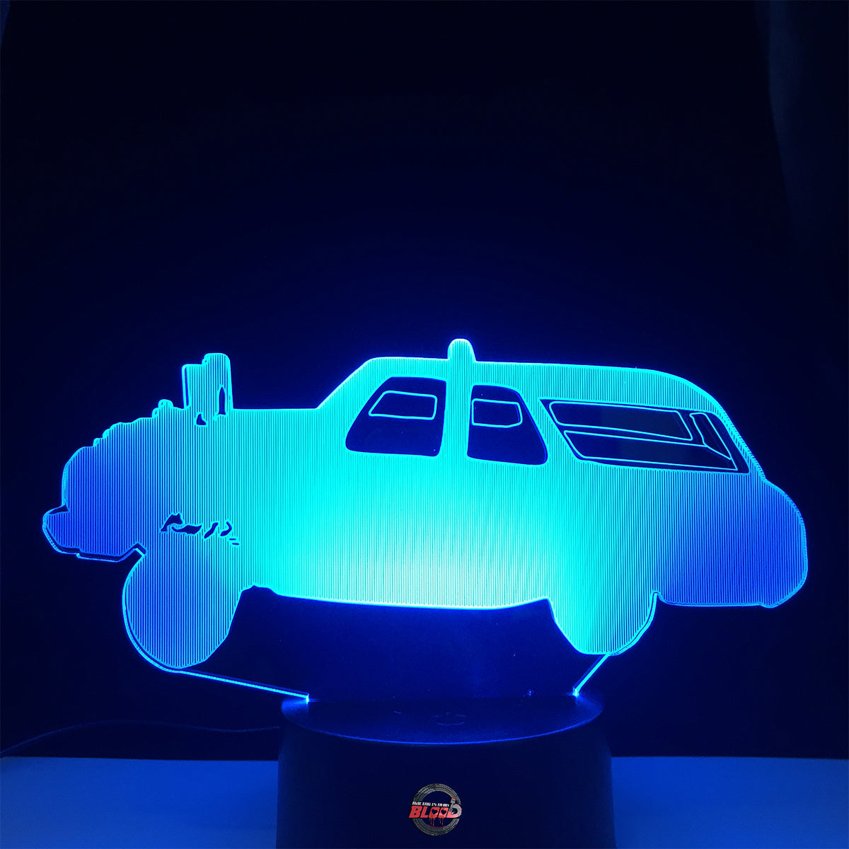 Demolition Derby Wagon Led Lamp