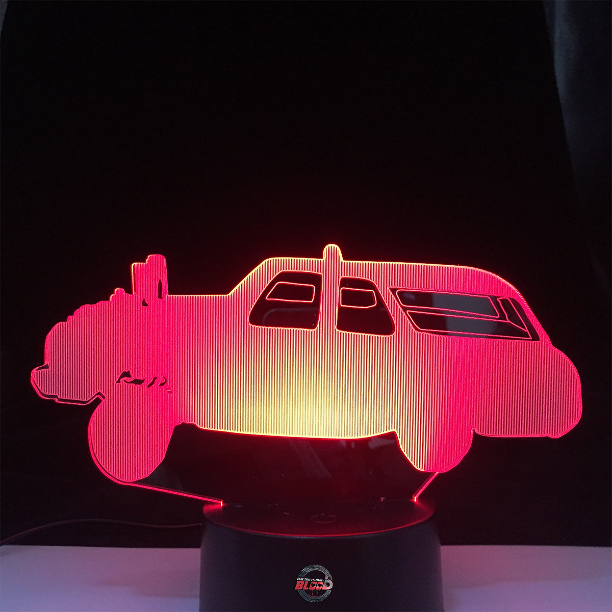 Demolition Derby Wagon Led Lamp