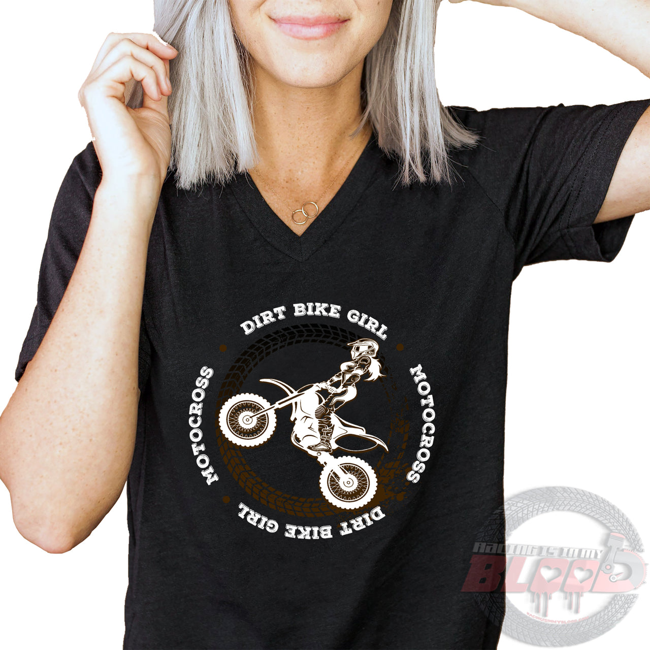 dirt bike girl t shirts