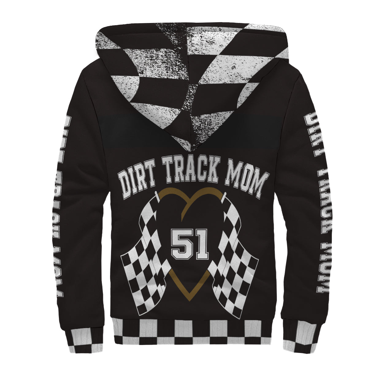 Dirt Track Racing Sherpa Jacket N3 main image 0