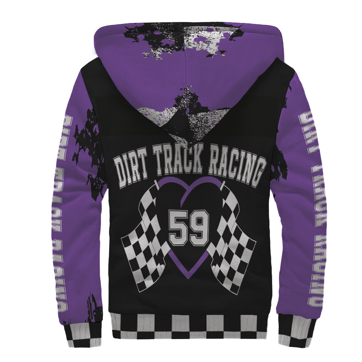 Dirt Track Racing Sherpa Jacket