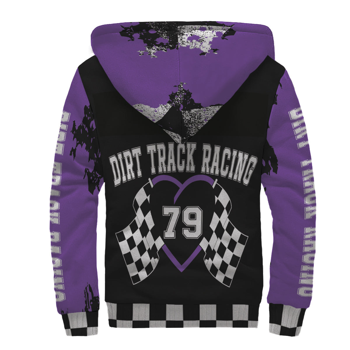 Dirt Track Racing Sherpa Jacket