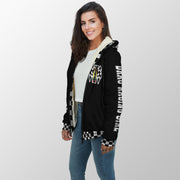 Dirty Mind Caring Friend Drag Racing Sherpa Jacket