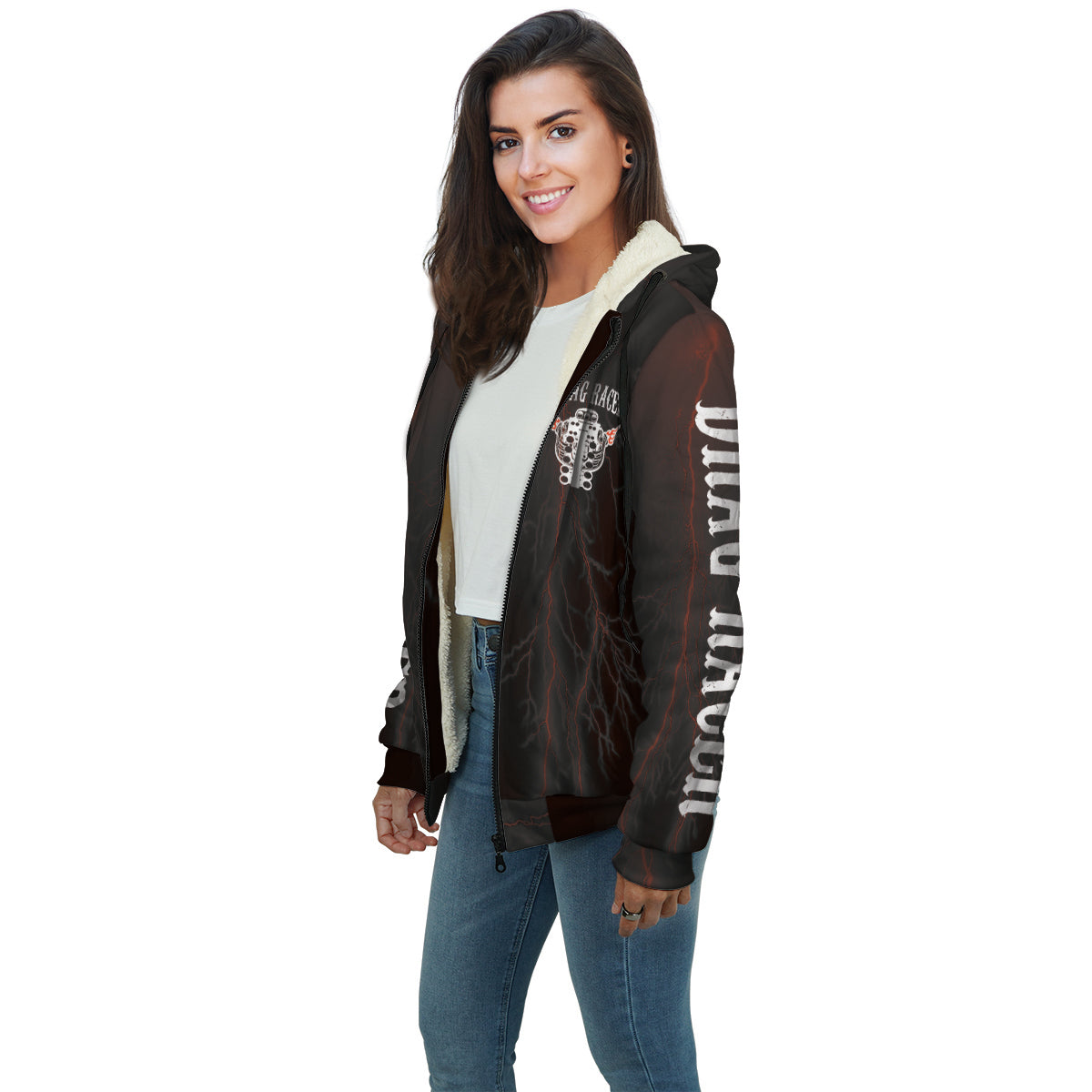 Drag Racer Sherpa Jacket