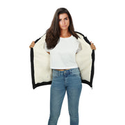 Drag Racing Girl Heartbeat Sherpa Jacket