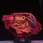 Drag Racing Super Stock Car 3D Led Lamp