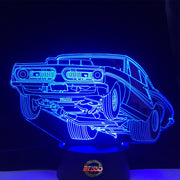 Drag Racing Super Stock Car 3D Led Lamp