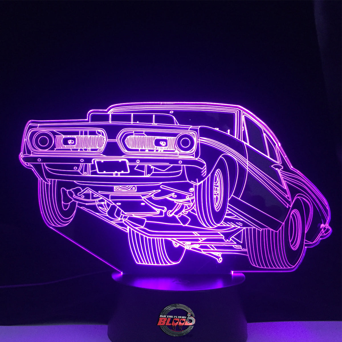 Drag Racing Super Stock Car 3D Led Lamp