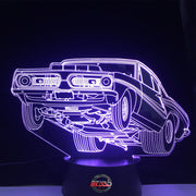 Drag Racing Super Stock Car 3D Led Lamp