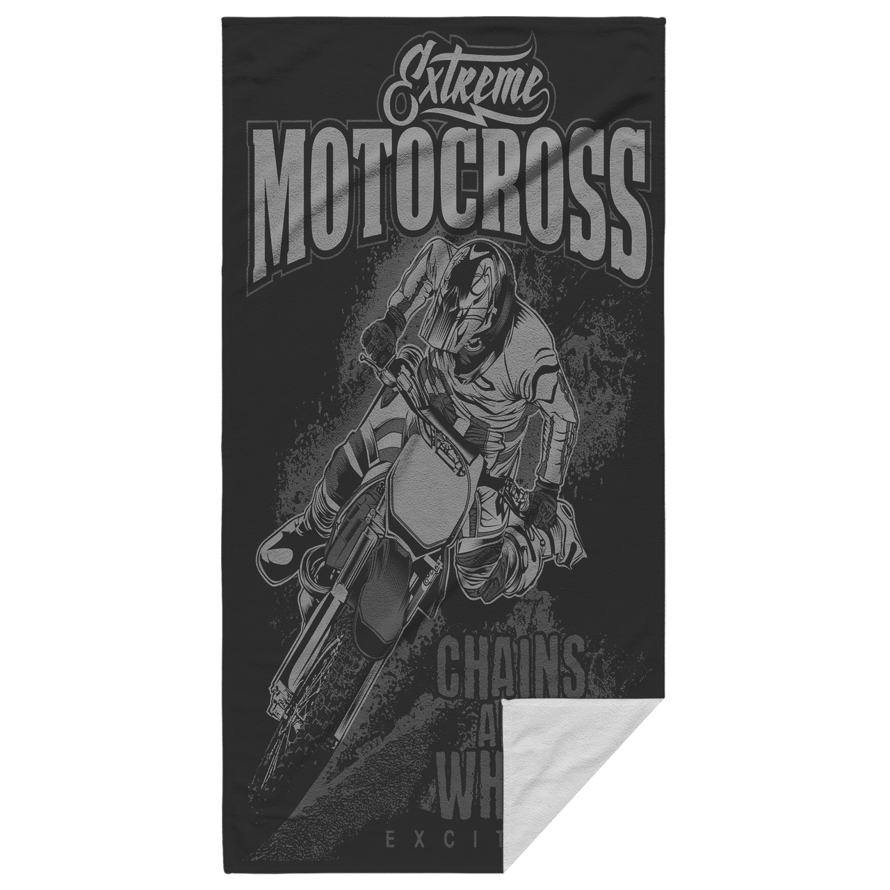 Motocross Beach Towel