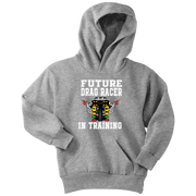 Future Drag Racer In Training Kids Tees