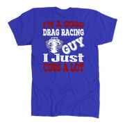 drag racing men's t-shirts