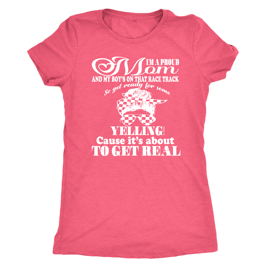 racing mom t-shirts