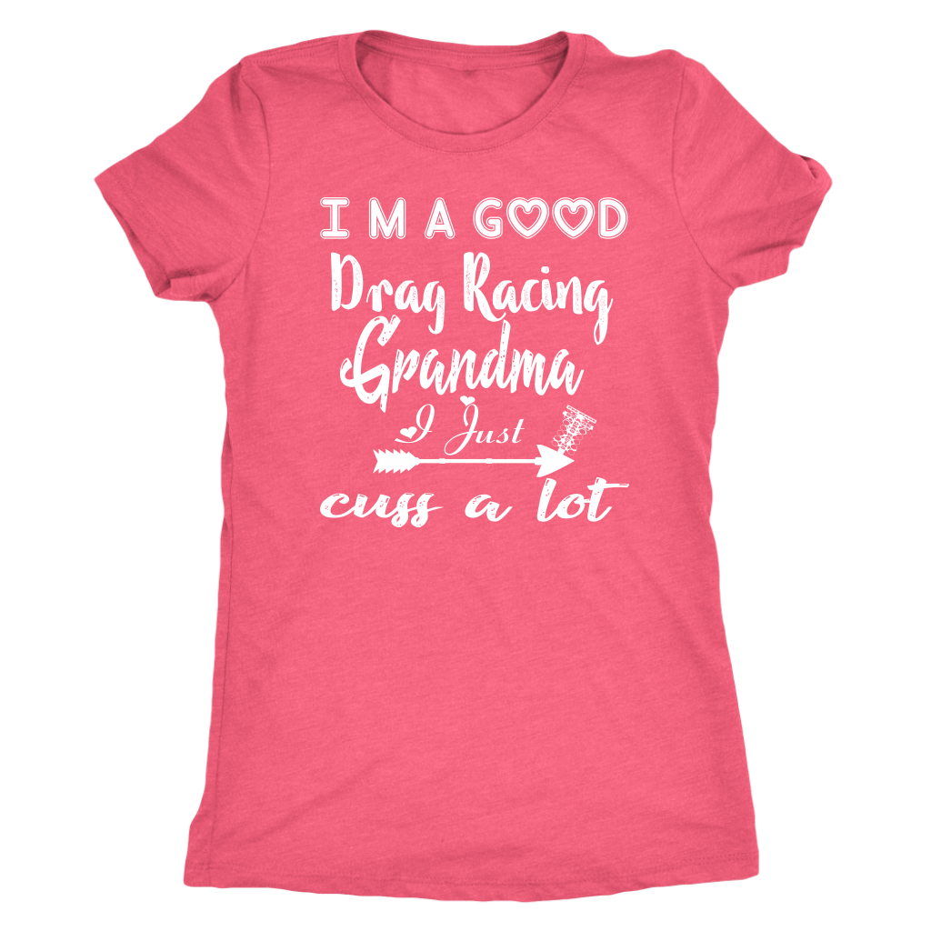 drag racing women's t-shirts