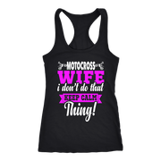 motocross wife t-shirts
