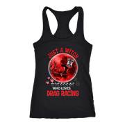 Just A Witch Who Loves Drag Racing T-Shirts