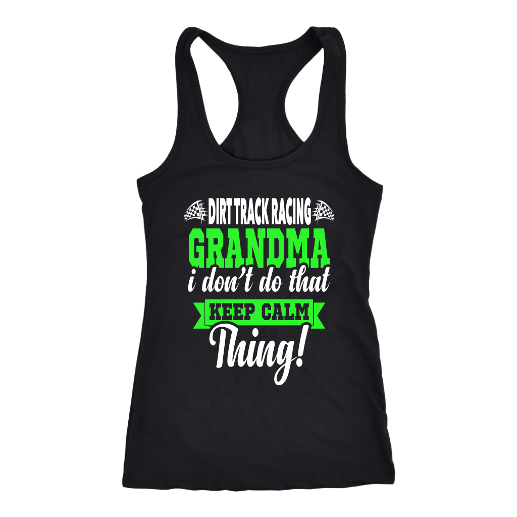 dirt racing grandma t-shirts