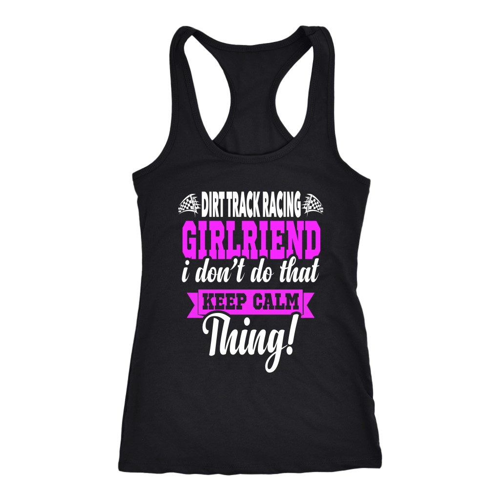 dirt track racing girlfriend t-shirts