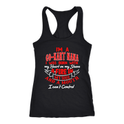 go kart racing nana t-shirts