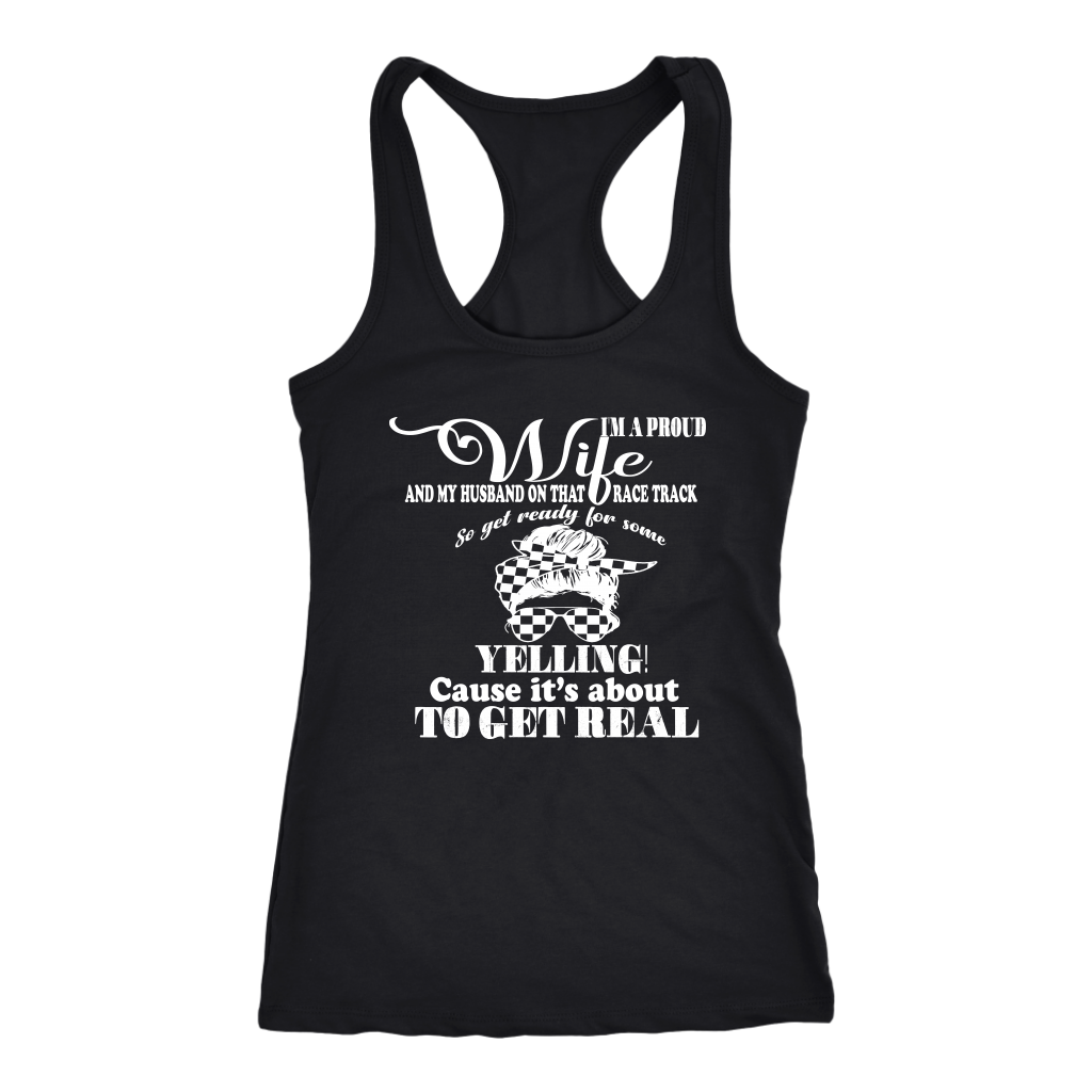 racing wife t-shirts