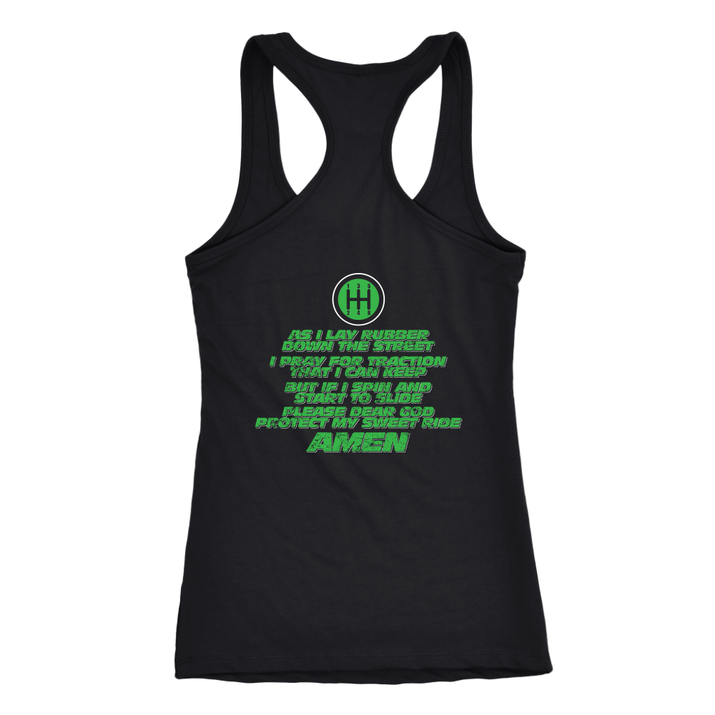 racing prayer t-shirt