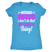 motocross girlfriend t-shirts