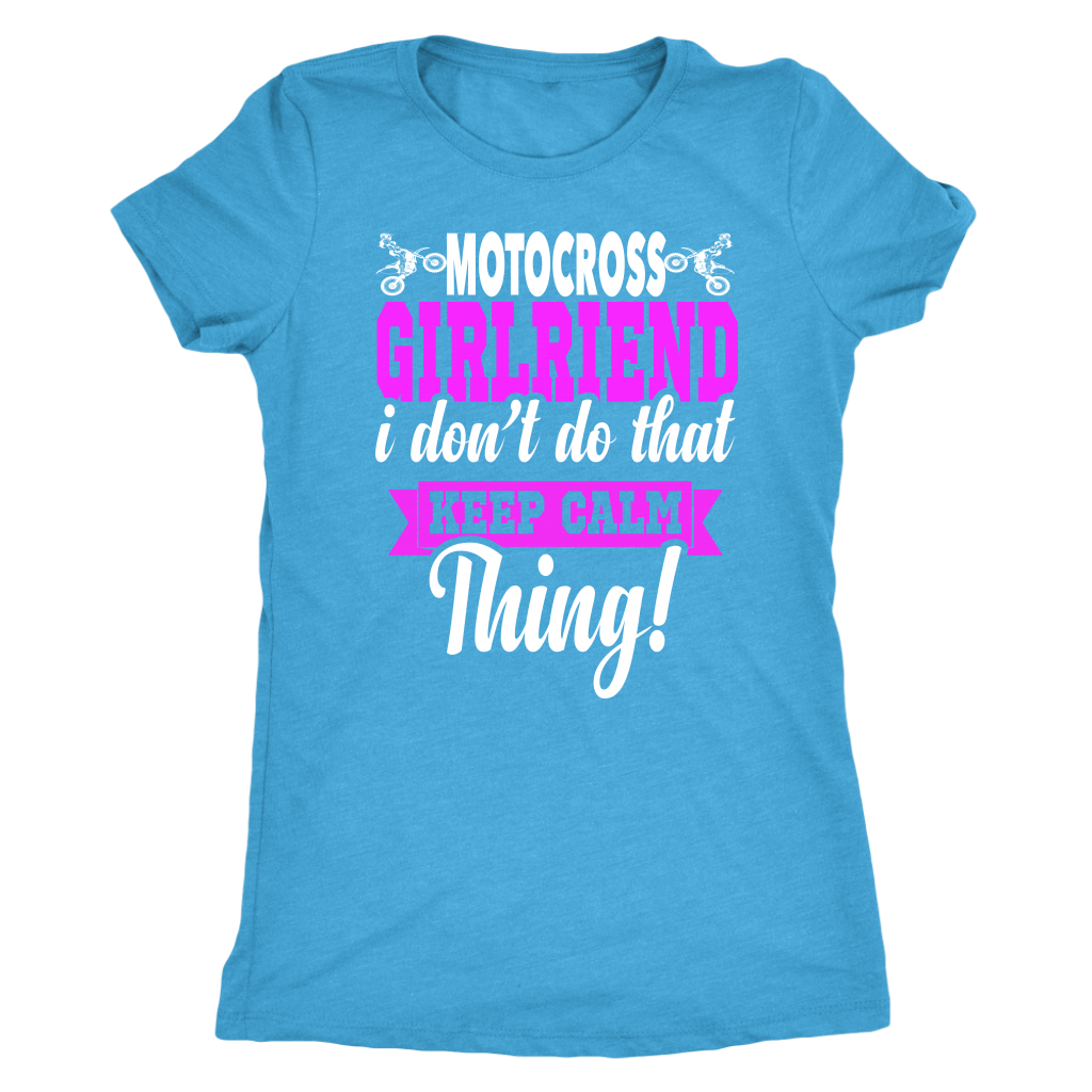 motocross girlfriend t-shirts