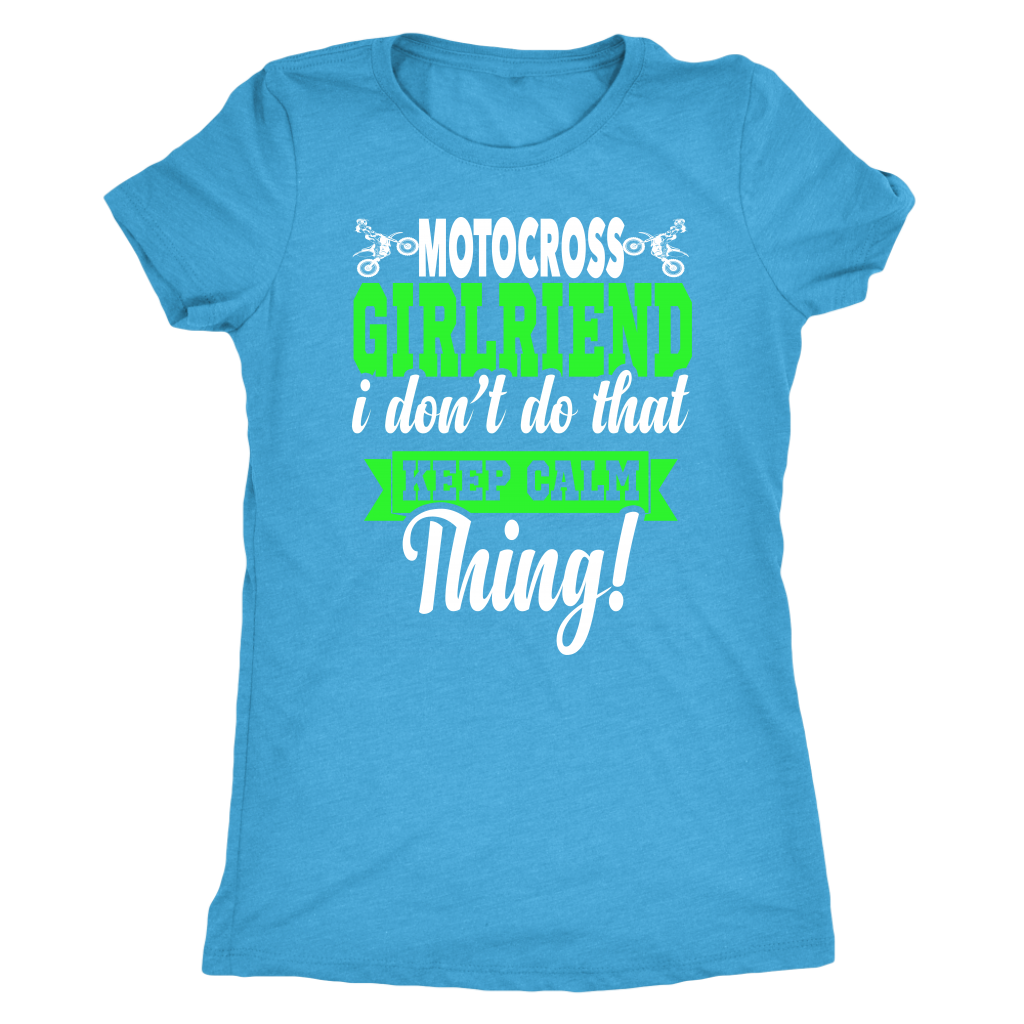 motocross girlfriend t-shirts