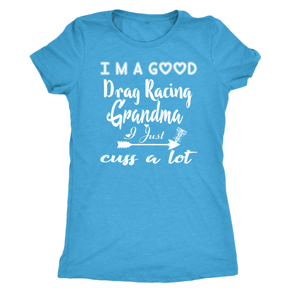 drag racing women's t-shirts