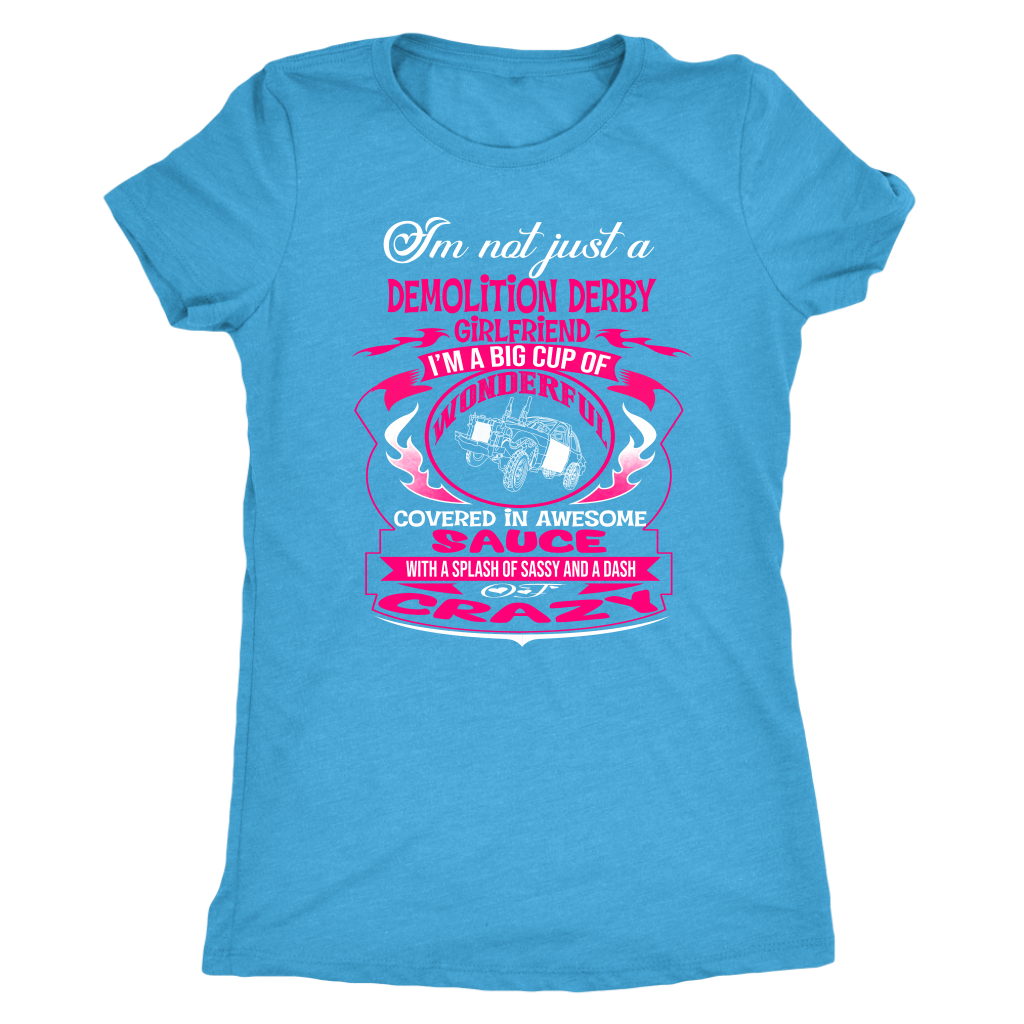 demolition derby girlfriend t-Shirts