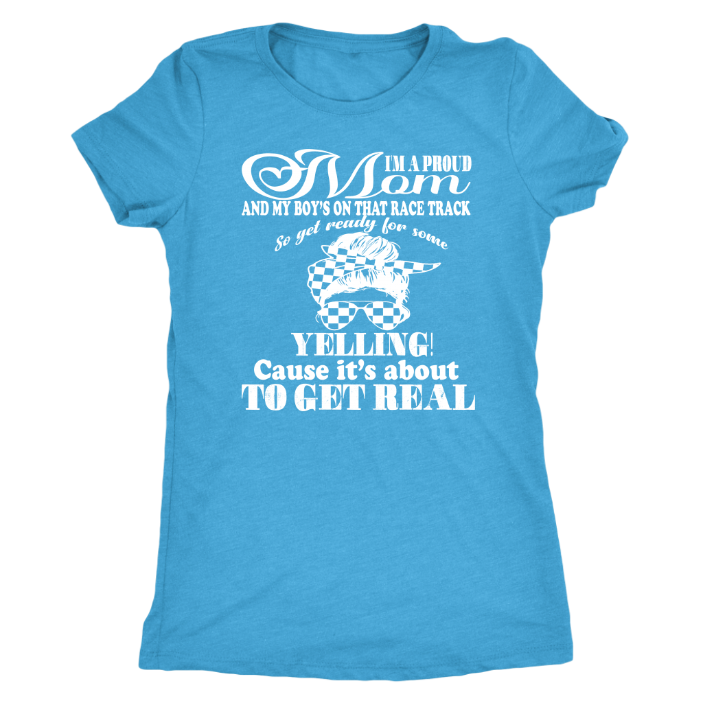 racing mom t-shirts