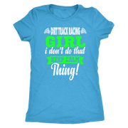 dirt racing girl t-shirts