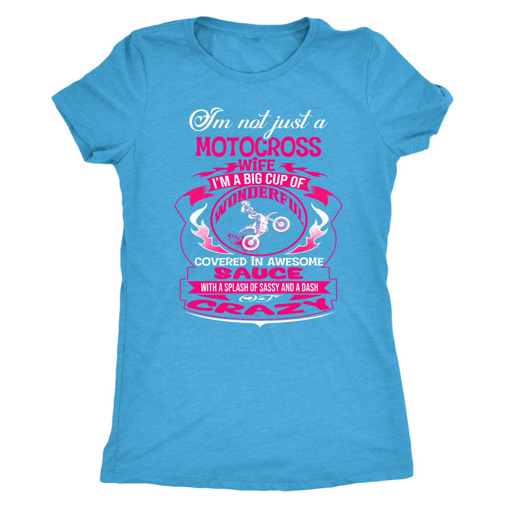 motocross wife t-shirts