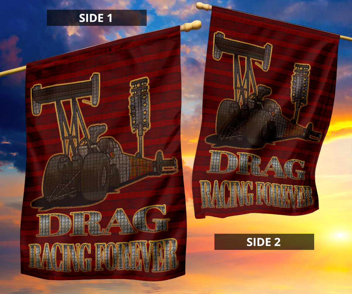 Dragster Flag