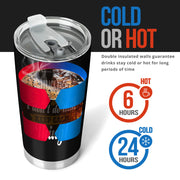 dirt track racing girl tumbler