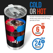 go kart racing tumbler