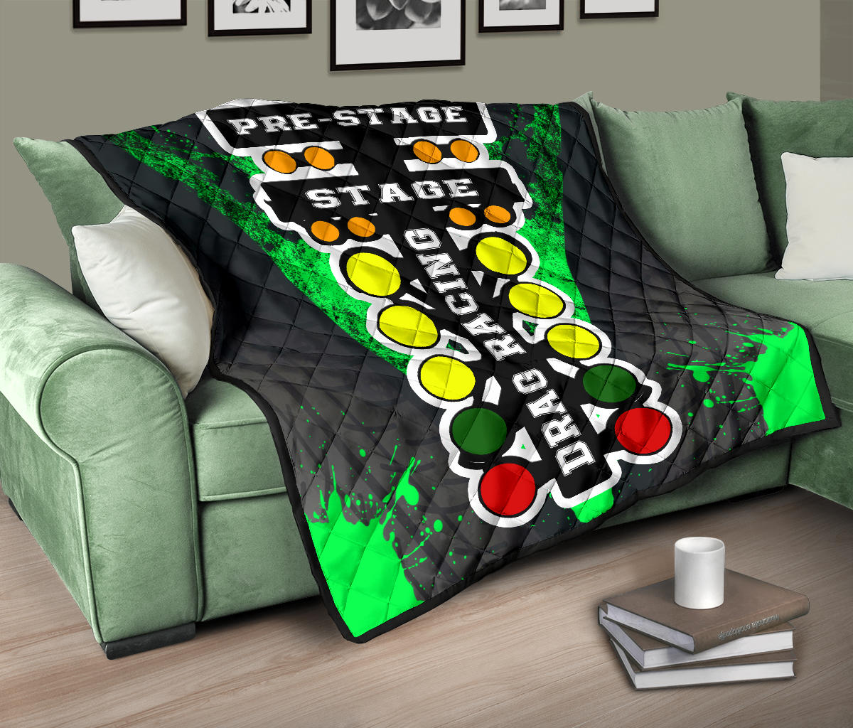 Drag Racing Premium Quilt 