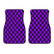 Racing Checkered Flag Car Mats