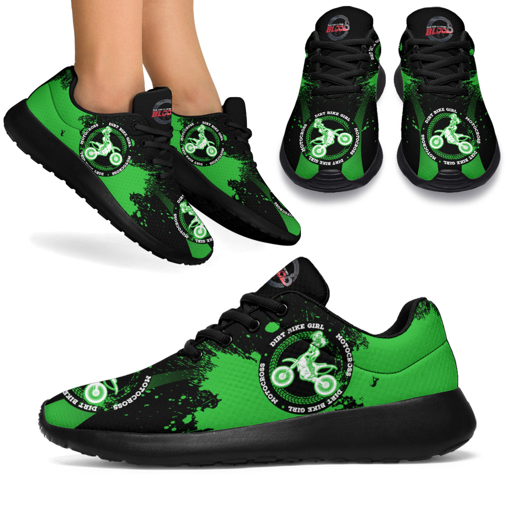 Dirt Bike Girl Sneakers