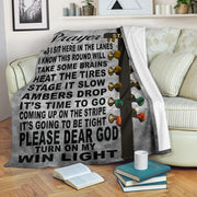 Drag Racer's Prayer Blanket