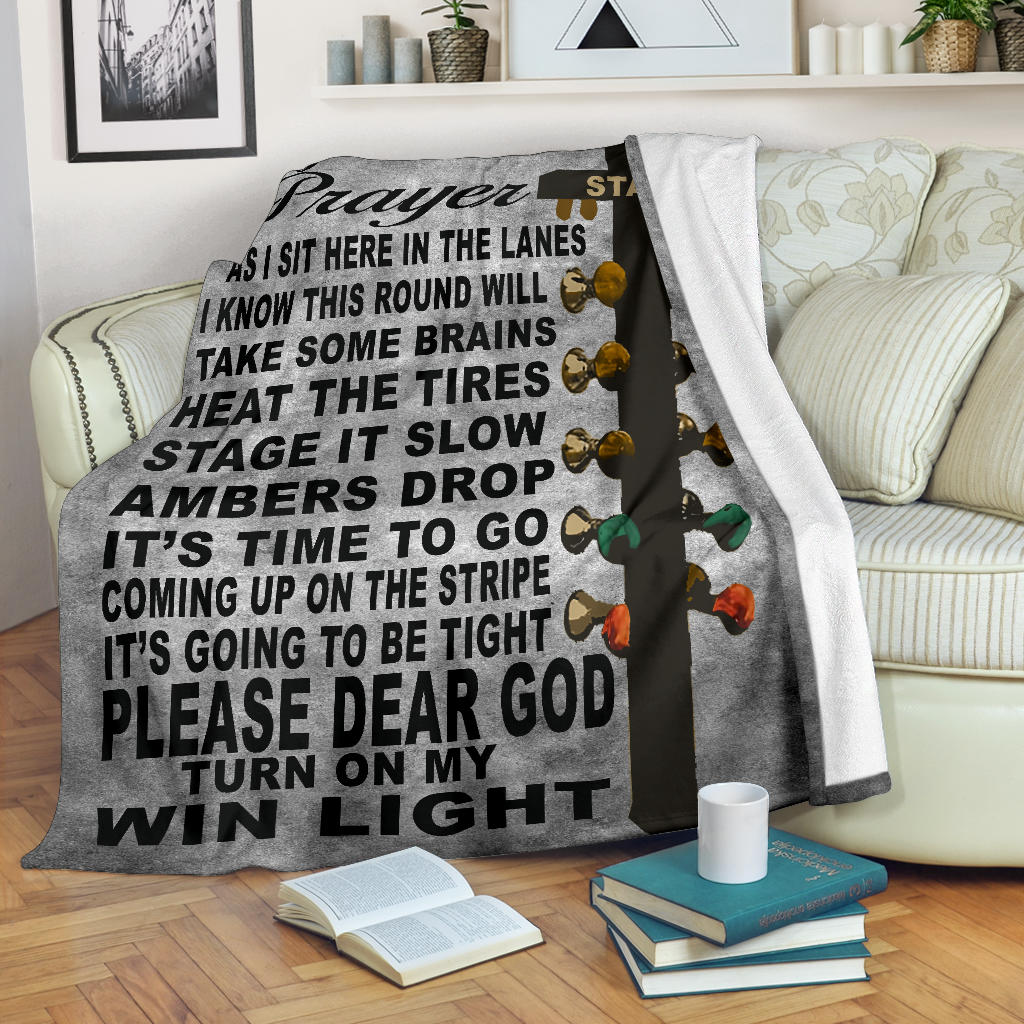 Drag Racer's Prayer Blanket