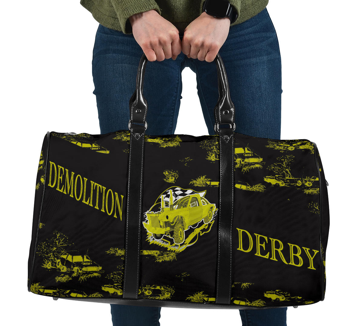 Demolition Derby Travel Bag