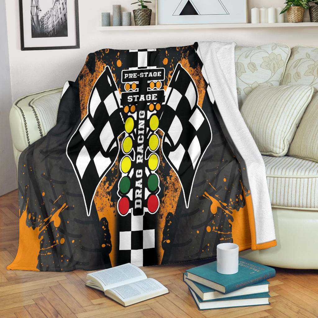Custom Drag Racing Blanket V51